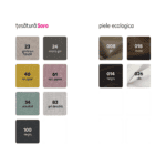 Canapea extensibilă, alb/gri, stânga, MATAR U - imagine 2