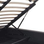 Pat cu spaţiu de depozitare, 180x200, gri, MINDY - imagine 2