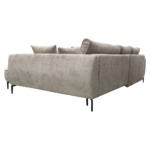 Set canapea, gri-bej Taupe, pe dreapta, MURIEL ROH - imagine 5