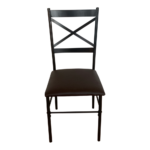 Set de sufragerie 1+4, stejar Sonoma / negru / maro, NAREN - imagine 5