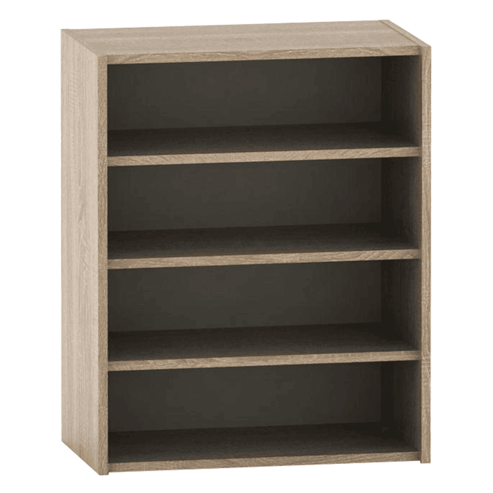 nizka-policova-skrinka-dub-sonoma-tempo-asistent-new-013-slovensky-vyrobok Dulăpior cu rafturi, stejar sonoma, TEMPO ASISTENT NEW 013 - imagine 1