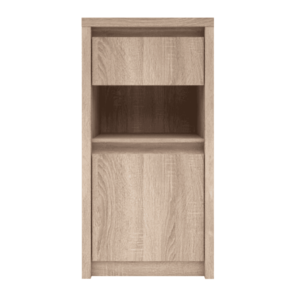 norty-24-komoda-1d1s-hl Comodă 1D1S, stejar sonoma, NORTY TYP 24 - imagine 1