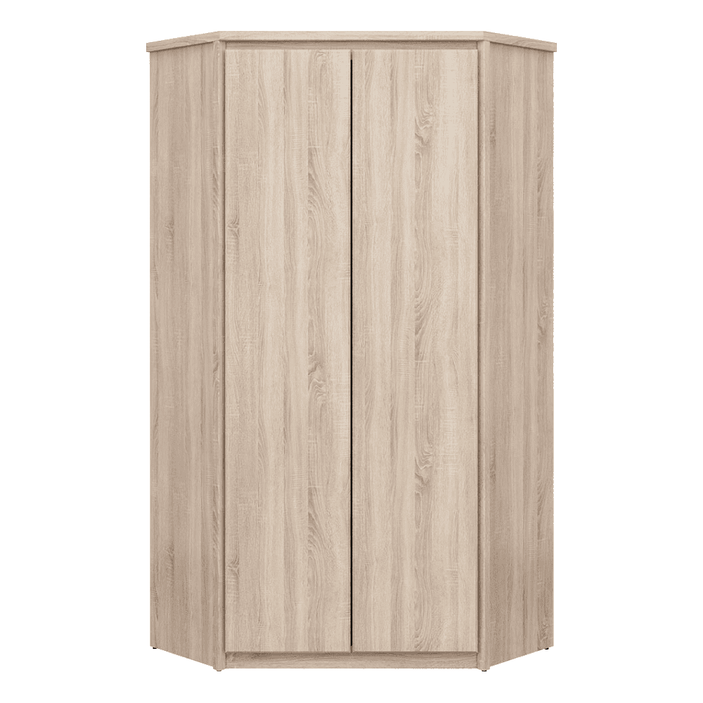 norty-27-skrina-rohova-hl Dulap de colţ 2D, stejar sonoma, NORTY TYP 27 - imagine 1