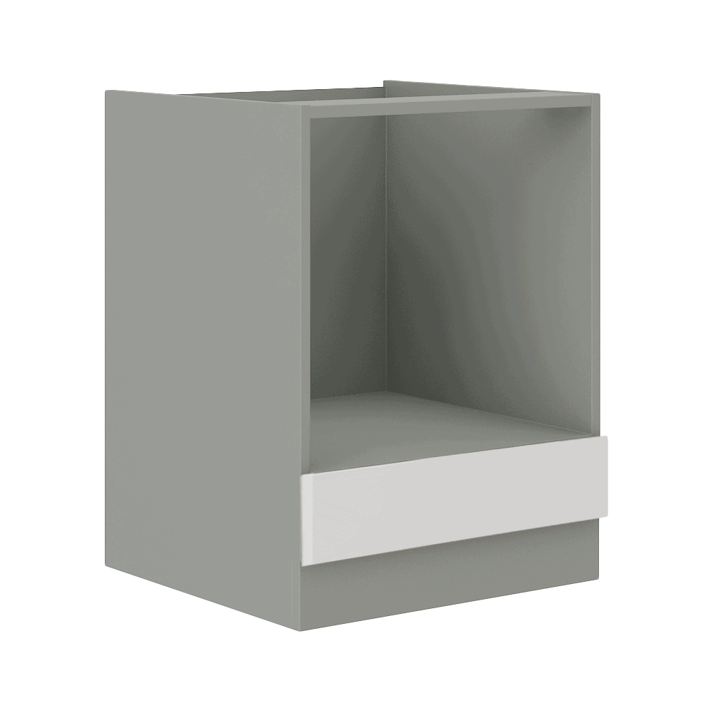 prado-skrinka-dolna-biela-60-dg-bb-we-hl Dulap inferior, alb extra lucios, PRADO 60 DG BB - imagine 1