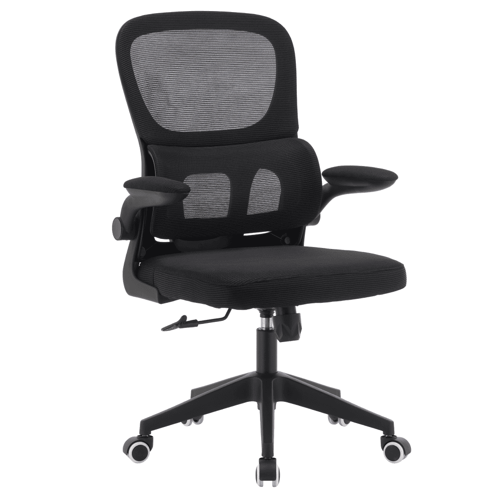 rakin-kanc-kreslo-cierna-dod-01 Fotoliu de birou, negru, RAKIN - imagine 1