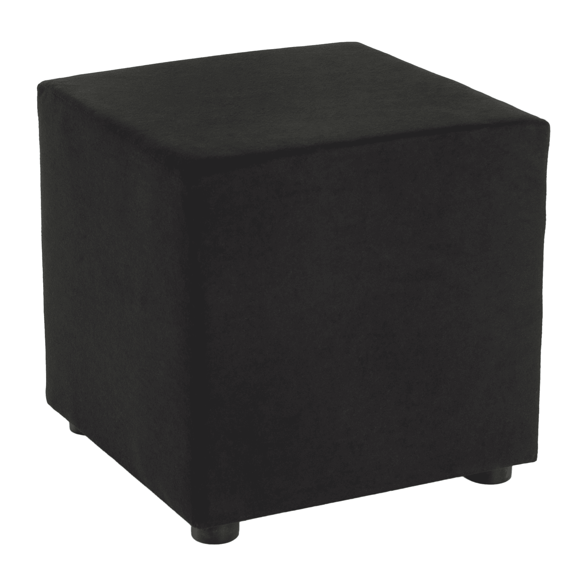 regor-taburet-alova-cierna-01 Taburet, material Alova, negru, REGOR - imagine 1