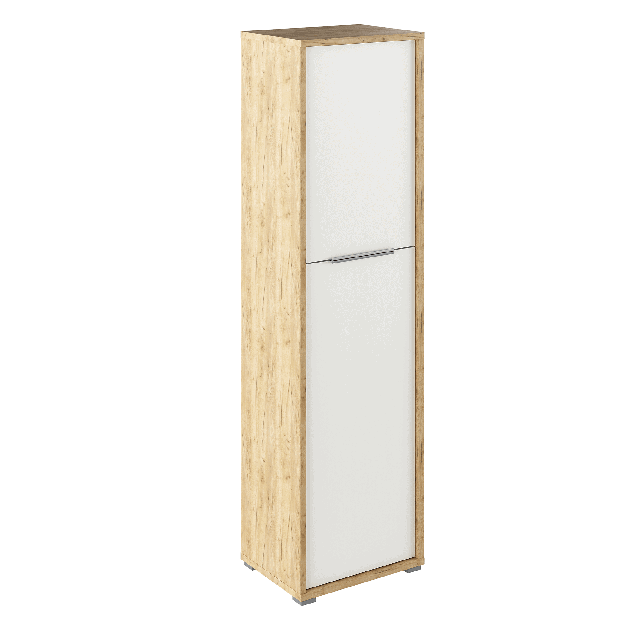 rioma-typ8-min Dulap cu poliţe, stejar artizan/alb, RIOMA TYP 08 - imagine 1