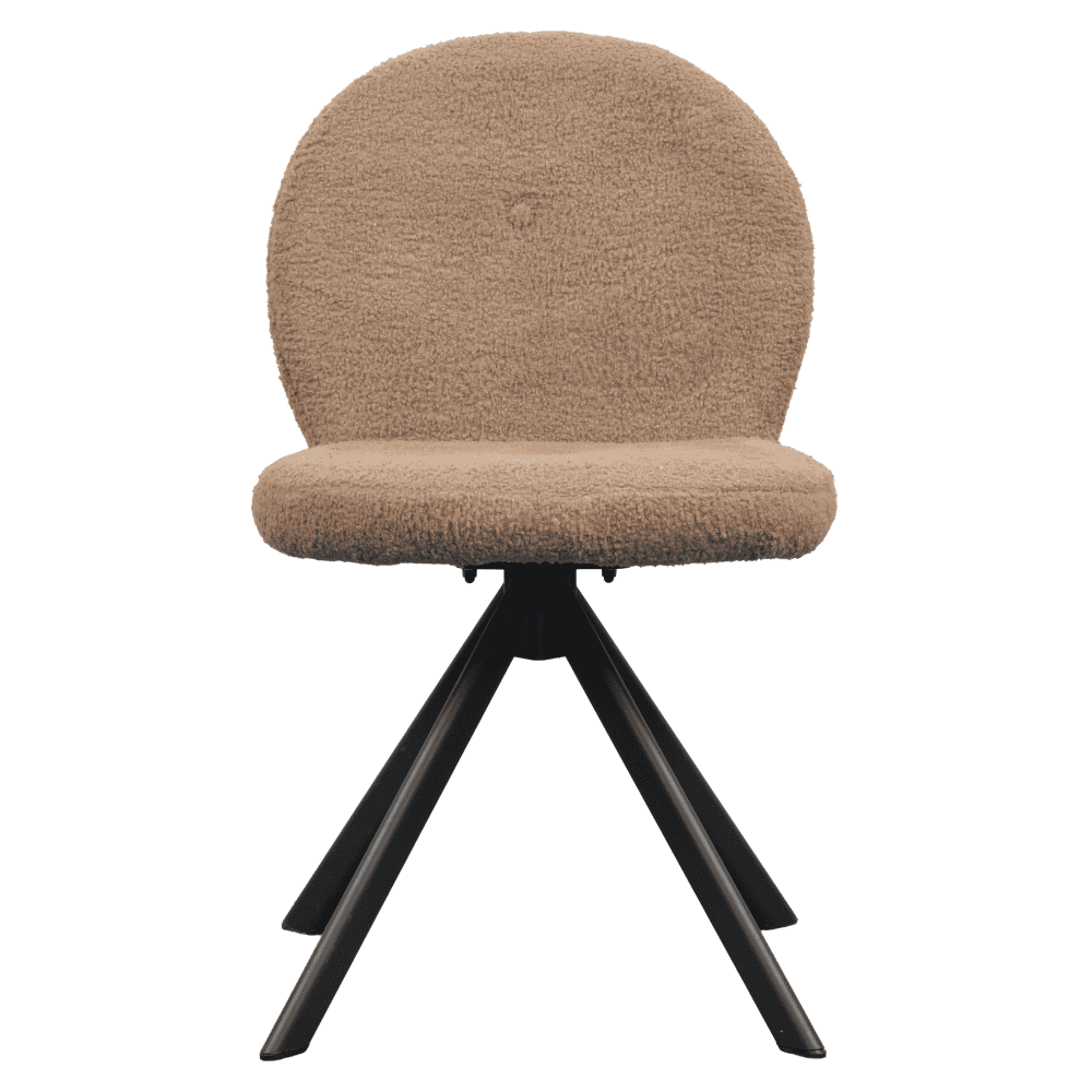 rodia-stolicka-svetlohneda-01 Scaun de sufragerie, maro deschis/negru, RODIA - imagine 1