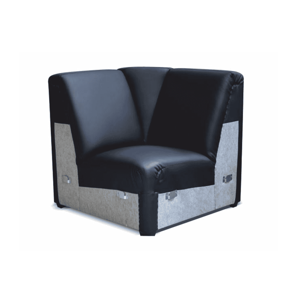 roh-koza-cierna-biter-01 Porţiune colţ, piele eco neagră, BITER R - imagine 1