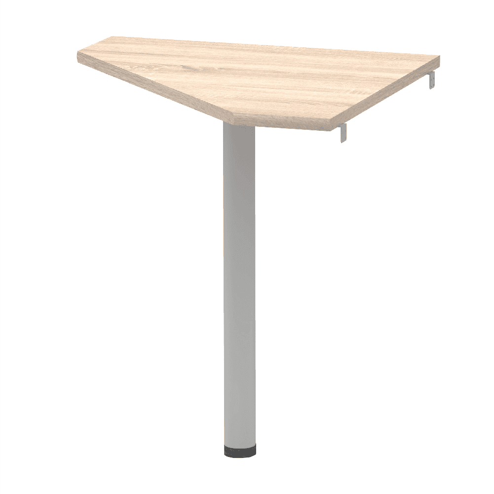 rohovy-stolik-johan-2new-dzb-sonoma-06-hlavna Măsuţă de colţ, stejar sonoma/metal, JOHAN 2 NEW 07 - imagine 1