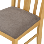 Set sufragerie 1+4, stejar sonoma deschis/maro închis, ROIS SET - imagine 6