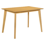 Set sufragerie 1+4, stejar sonoma deschis/maro închis, ROIS SET - imagine 7