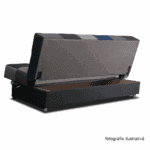 Canapea, muştar, ţesătură malmo, ALABAMA - imagine 3