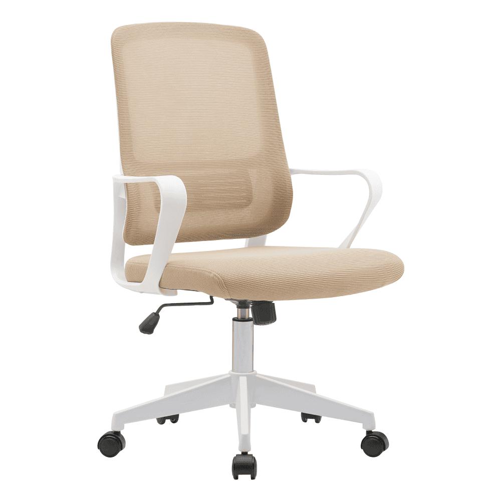 salomo-typ1-bezova-01 Scaun de birou, bej/alb, SALOMO TIP 1 - imagine 1