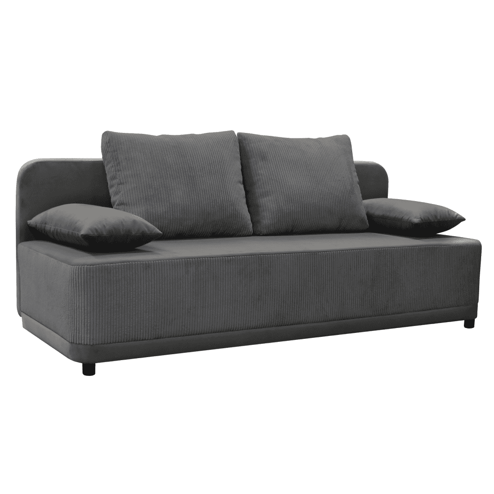 senty-pohov-siva-01 Canapea extensibilă, gri, SENTY - imagine 1