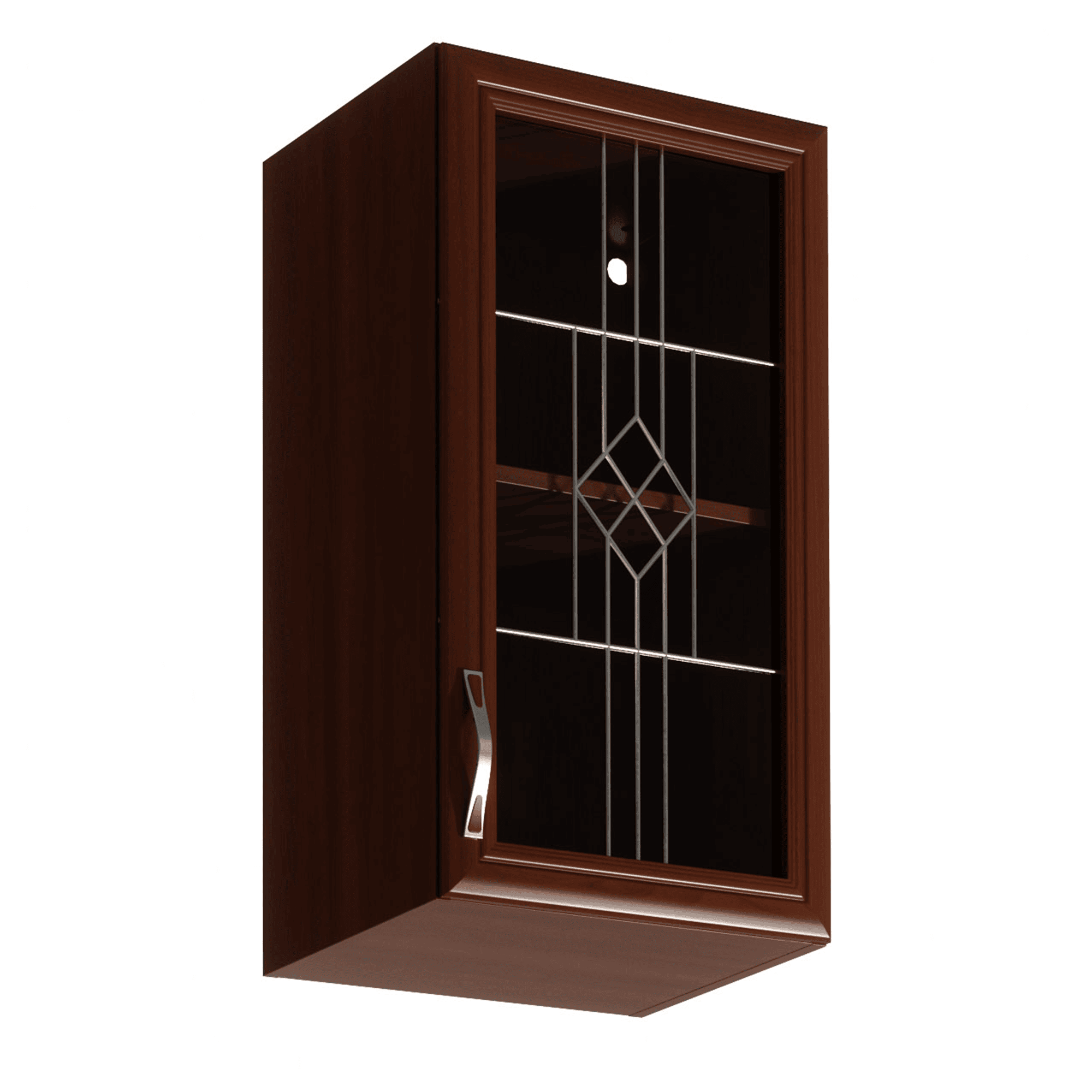 sicilia-milano-g40s-prava Dulap superior G40S cu geam, model dreapta, nuc Milano, SICILIA - imagine 1