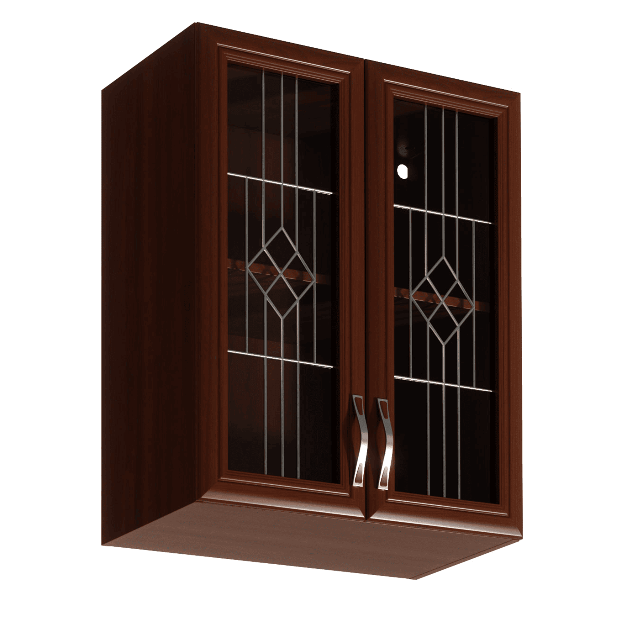 sicilia-milano-g60s Dulap superior G60S cu geam, nuc Milano, SICILIA - imagine 1