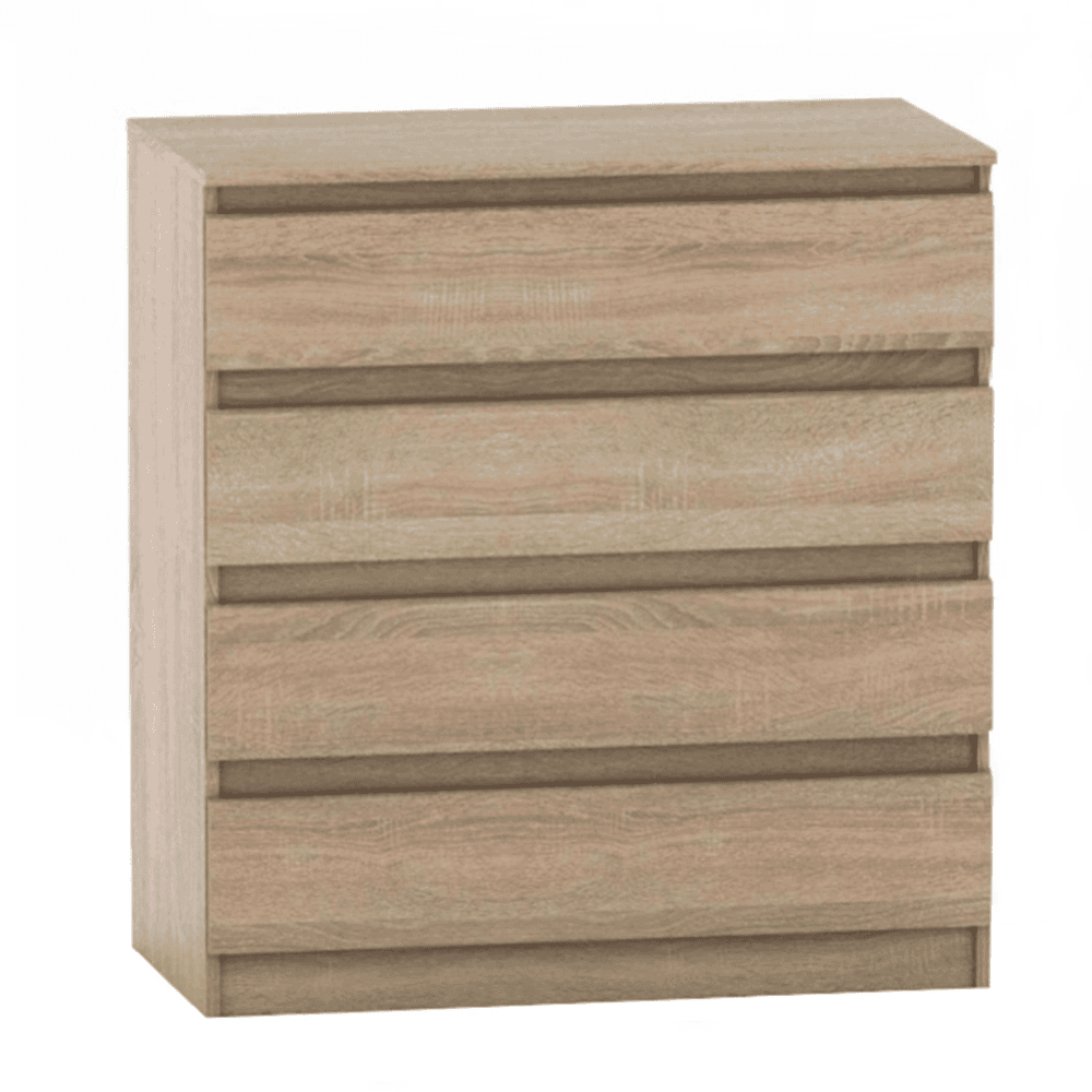 suplikova-komoda-dub-sonoma-hany004-hlavna Comodă cu 4 sertare, stejar sonoma, HANY NEW 004 - imagine 1