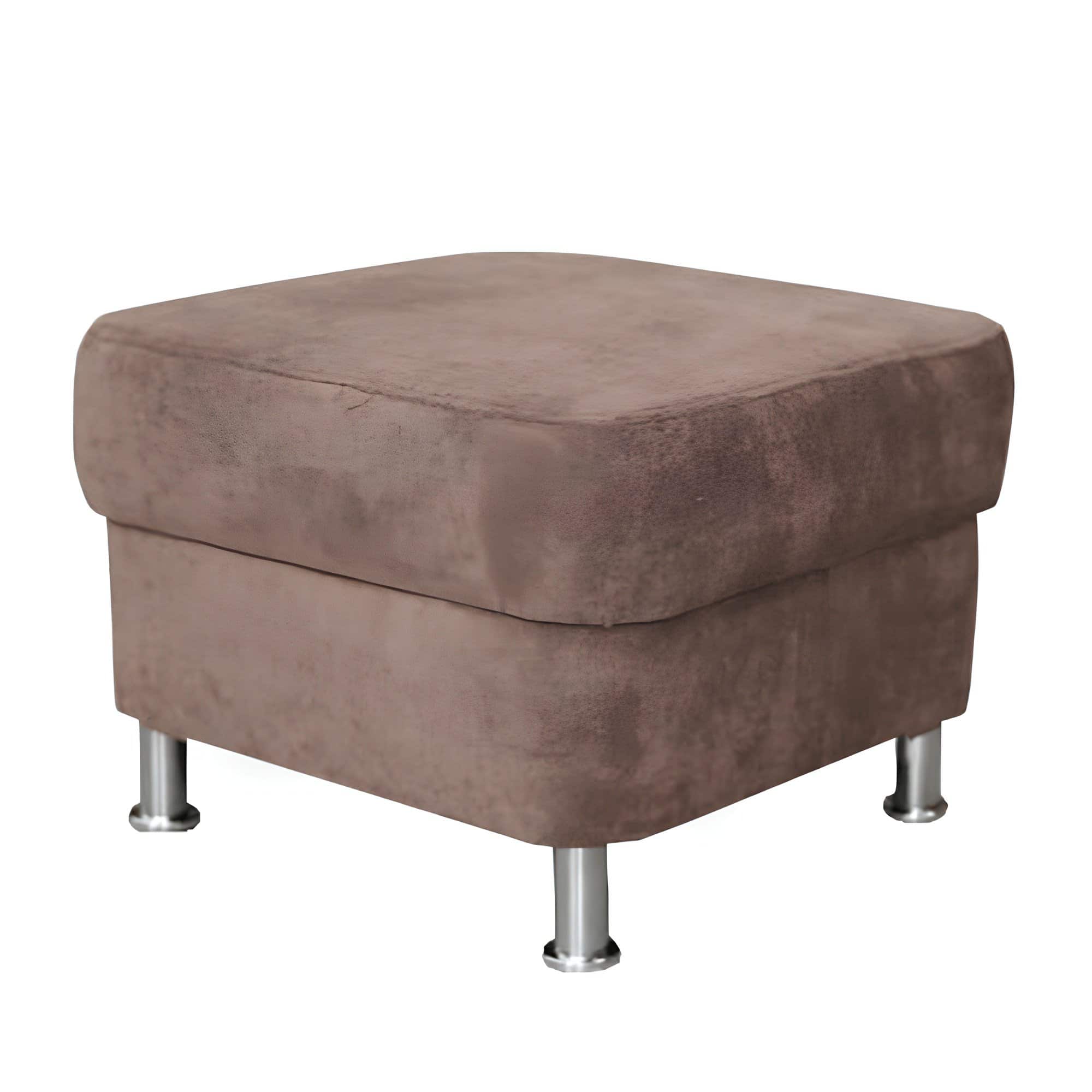 taburet-santiago-hneda Taburet, material textil maro, SANTIAGO - imagine 1