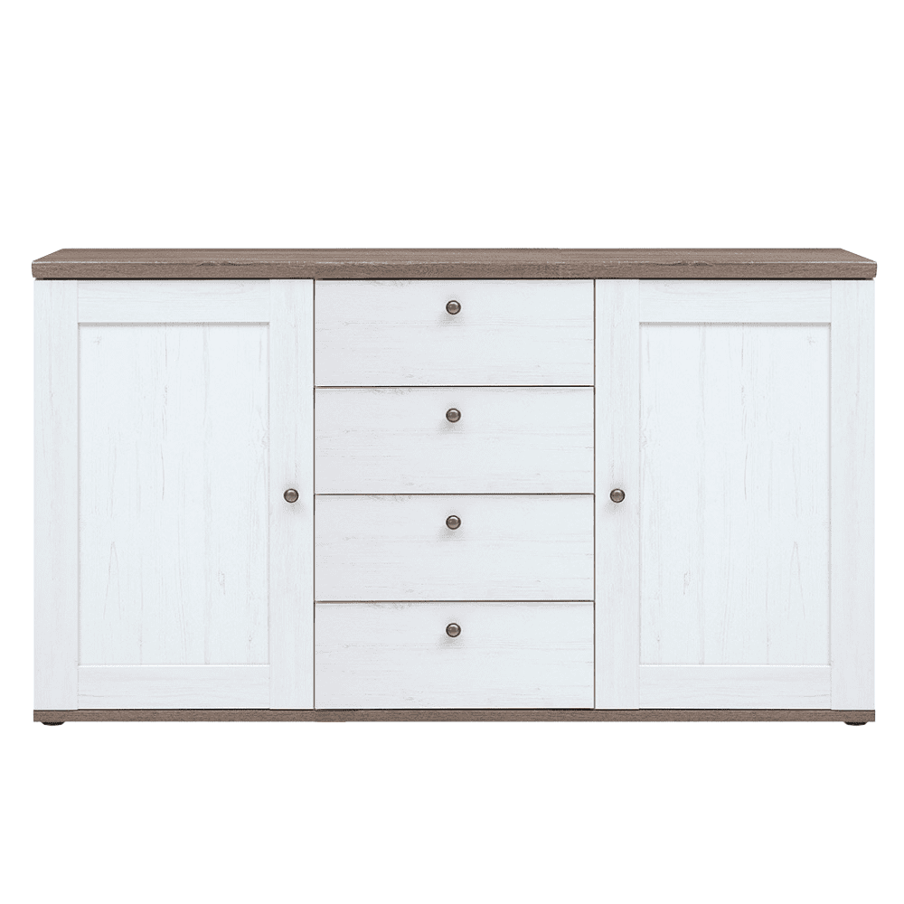 teina-spalnovy-set-komoda-2d4s-01 Comodă, pin canyon/stejar sonoma trufel , TEINA KOM2D4S - imagine 1