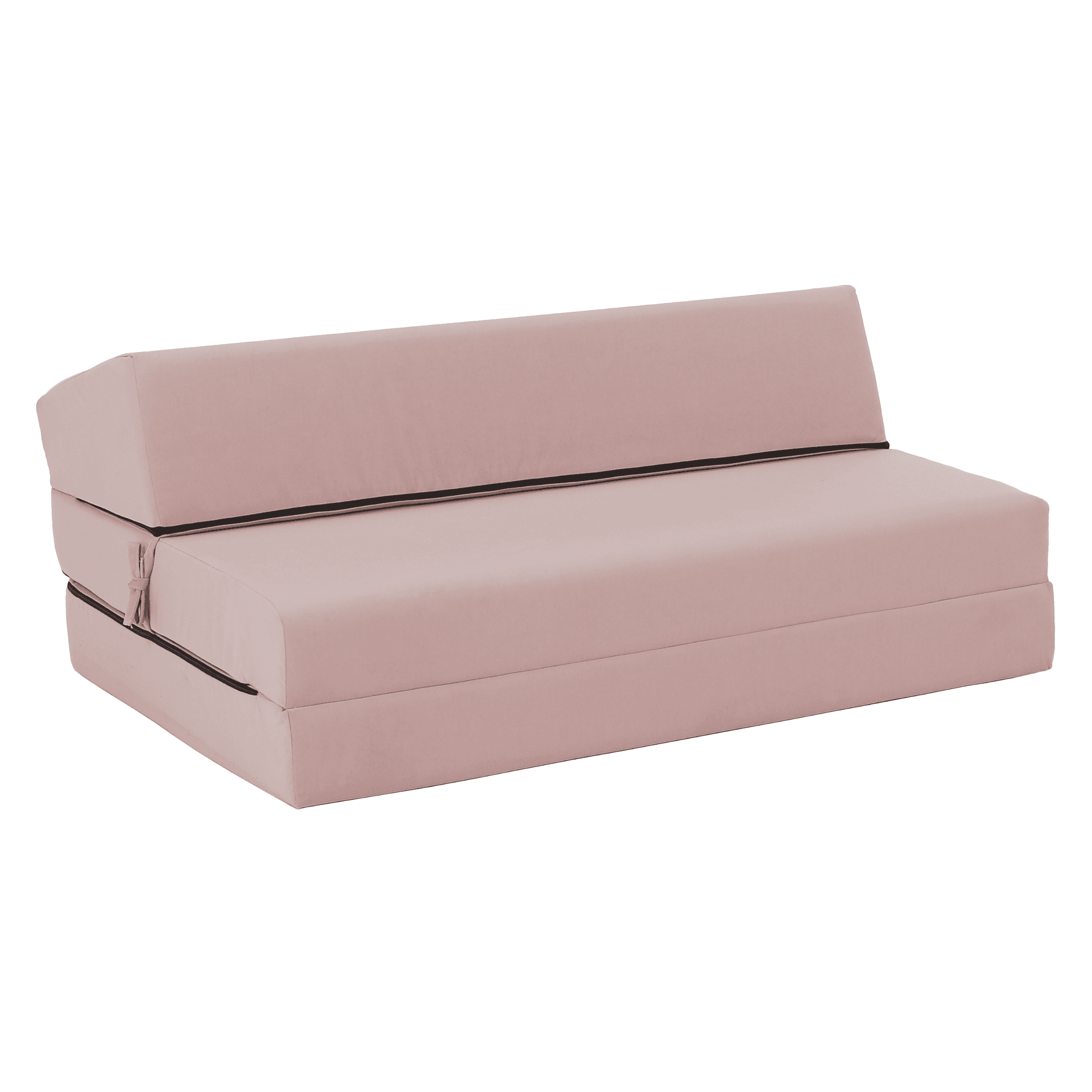 vedis-matrac-trinity-ruzova-01 Saltea pliabilă/fotoliu extensibil, 2 in 1, roz, VEDIS - imagine 1