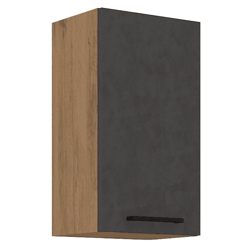 vega-40-g-72-1f-dod Dulap superior, stejar lancelot/gri mat, VEGA 40 G-72 1F - imagine 1