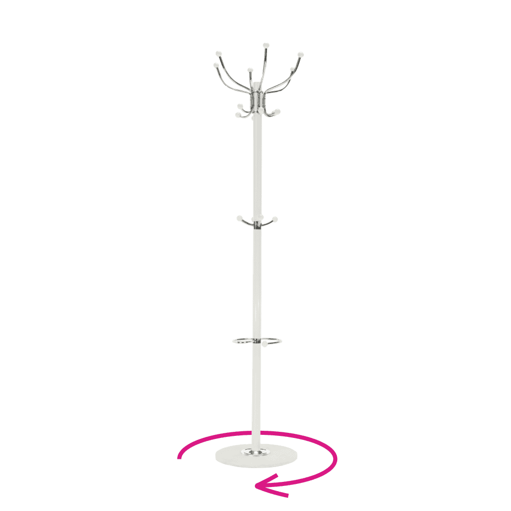 vesiak-biela-jimy-new-info Cuier, alb, JIMY NEW - imagine 1