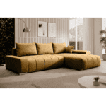 Set canapea universal, muştar, VEZAN ROH - imagine 4