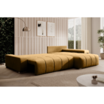 Set canapea universal, muştar, VEZAN ROH - imagine 7