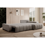 Set canapea universală, gri, VEZAN ROH - imagine 4