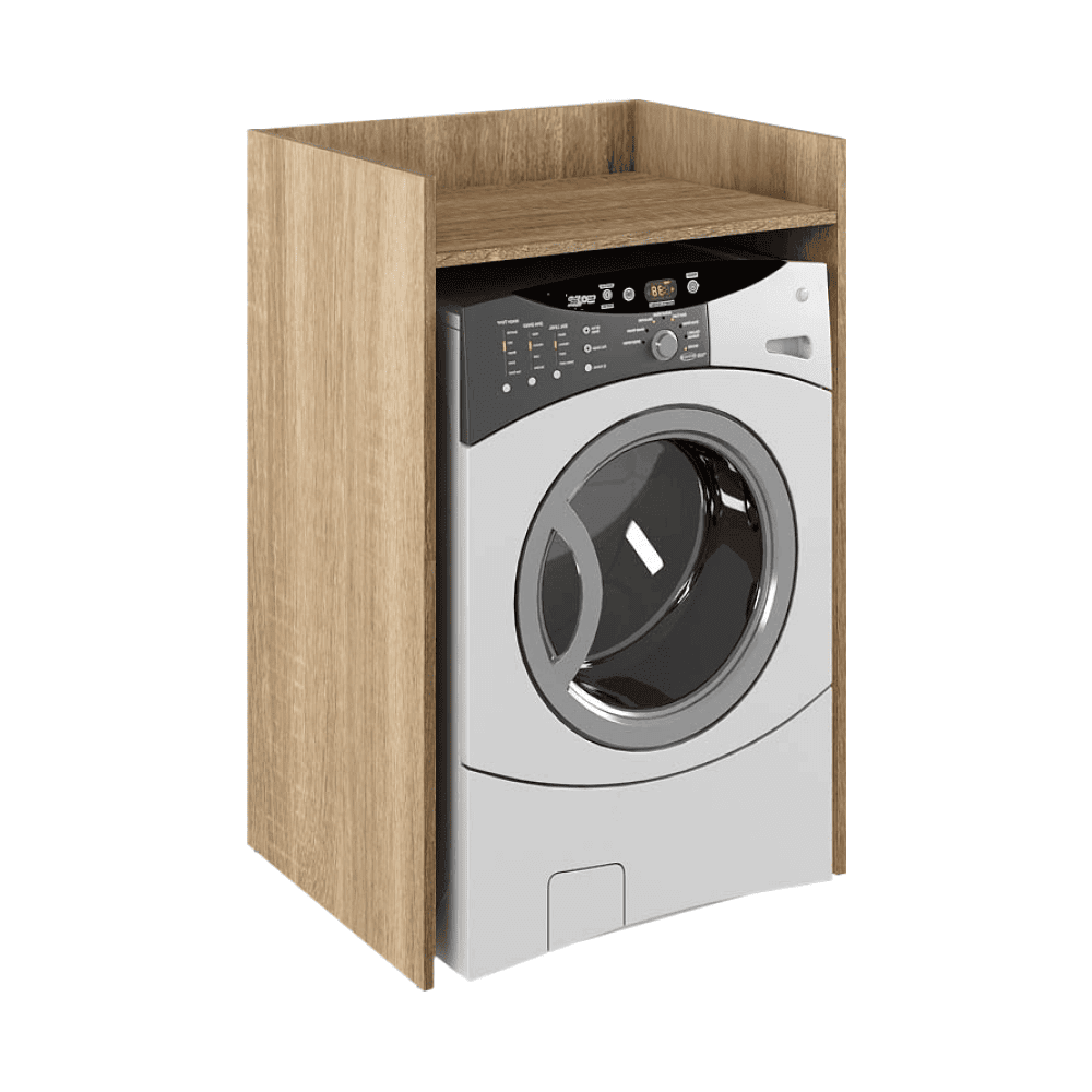 vojto-skrinka-sonoma-2 Dulap pentru maşină de spălat, stejar sonoma, VOJTO - imagine 1