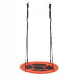 Leagan tip cuib G-Line, 100cm, inaltime reglabila, 150 kg, Portocaliu Negru Mob360 - imagine 2