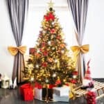 Instalatie lumini pentru bradul de Craciun, 41,5 metri, 500 LED-uri cu flash, galben Mob360 - imagine 2