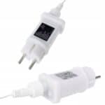 Ghirlanda luminoasa tip perdea 200 LED-uri, 8m, pentru interior/exterior, iluminare multicolora Mob360 - imagine 5