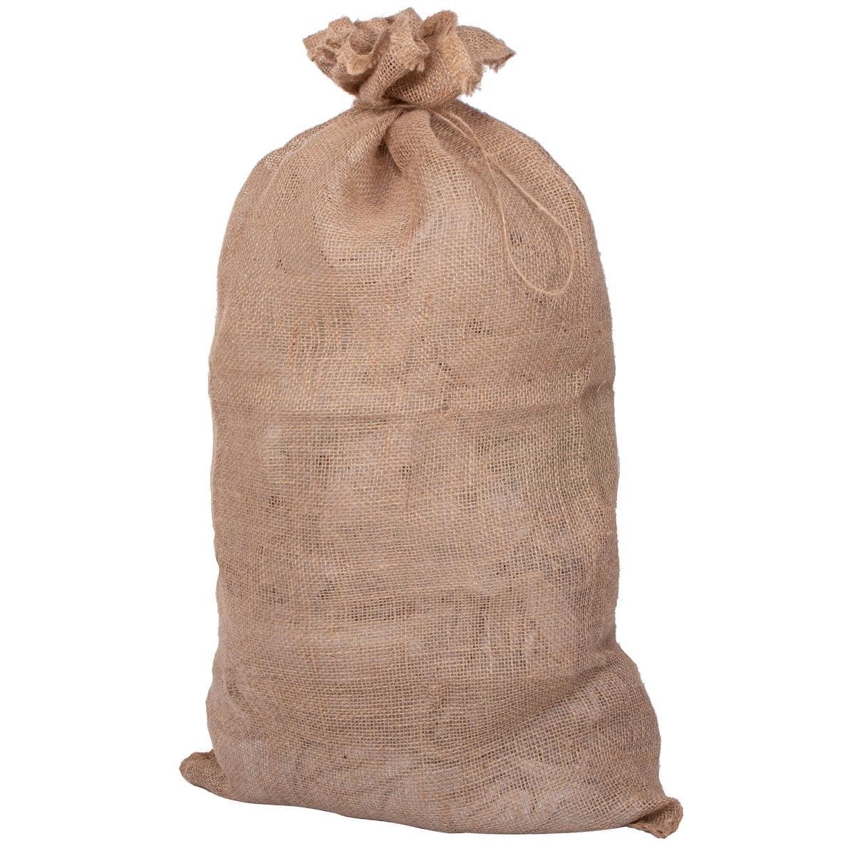 1-33 Sac de cadouri pentru Mos Craciun, 100x60cm, maro Mob360 - imagine 1