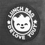 Geanta frigorifica cu izolatie termica pentru mancare, 21x10x23cm, gri Mob360 - imagine 9