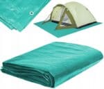 Prelata din polietilena impermeabila laminata, 3x4m, verde Mob360 - imagine 2