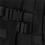 Rucsac militar pentru drumetie, impermeabil, compartimentat, 35L, negru Mob360 - imagine 4