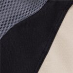 Scaun pliabil camping sau pescuit Premium, cu suport pahar, crem si negru Mob360 - imagine 3