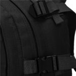 Rucsac militar pentru drumetie, impermeabil, compartimentat, 35L, negru Mob360 - imagine 6