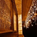 Instalatie luminoasa tip turturi LED exterior/interior, 500 LED-uri alb cald cu flash alb rece, 20 m, IP44, conectabila Mob360 - imagine 7