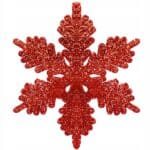 Set globuri si decoratiuni de Craciun, 153 piese, diverse dimensiuni, rosu Mob360 - imagine 6