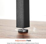 VASAGLE Masa de bucatarie sau living, extensibila, pentru spatii mici, stil industrial, 75x78x85/120cm, maro Mob360 - imagine 5