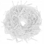 Instalatie luminoasa tip turturi LED exterior/interior, 500 LED-uri alb cald cu flash alb rece, 20 m, IP44, conectabila Mob360 - imagine 9