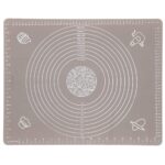 Plansa din silicon alimentar de framantat aluat, rezistenta la temperaturi ridicate, 50x40cm, gri Mob360 - imagine 8