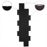 Rama foto de perete, colaj de 14 fotografii, 36x118cm, negru Mob360 - imagine 7