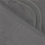 Husa din panza pentru leagan de gradina mare, viziera acoperis, 220x115 cm, gri Mob360 - imagine 9