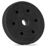 Disc greutate haltera, 2,5 kg, umplutura bitumica, invelist PP, 29 mm, negru Mob360
