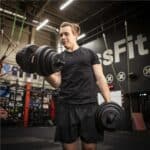 Set gantere si bara ajustabila 40 kg, 16 discuri, conector metalic cu spuma, negru Mob360 - imagine 4