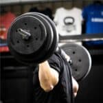 Disc greutate haltera, 5 kg, umplutura bitumica, invelist PP, 29 mm, negru Mob360 - imagine 3